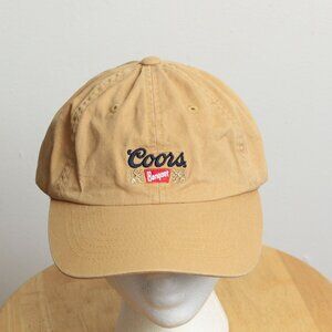 Brixton x Coors Banquet Hat Mens OS Tan Beer Adjustable Cap